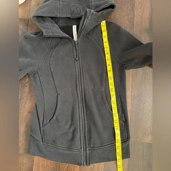 Lululemon Black Scuba Full Zip Up - Picture 6 of 10